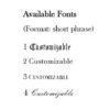 A6 Memoria de Tinta (Personalizable)